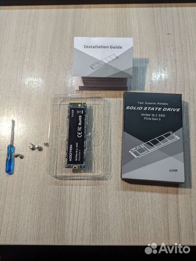 SSD m2 NVMe PCIe Gen3 512 GB 2280