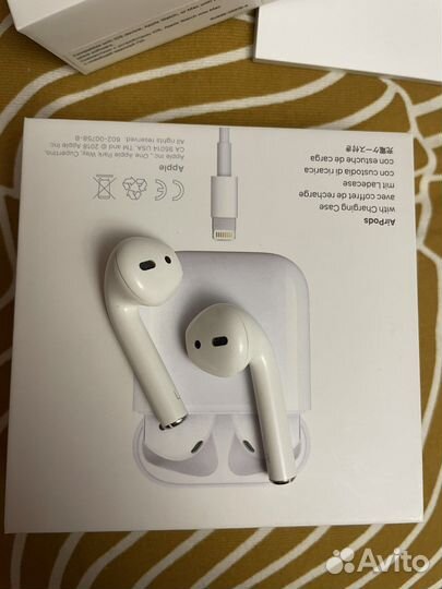 Наушники apple airpods 2