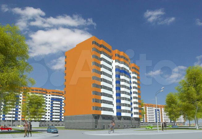 1-к. квартира, 46,1 м², 5/12 эт.