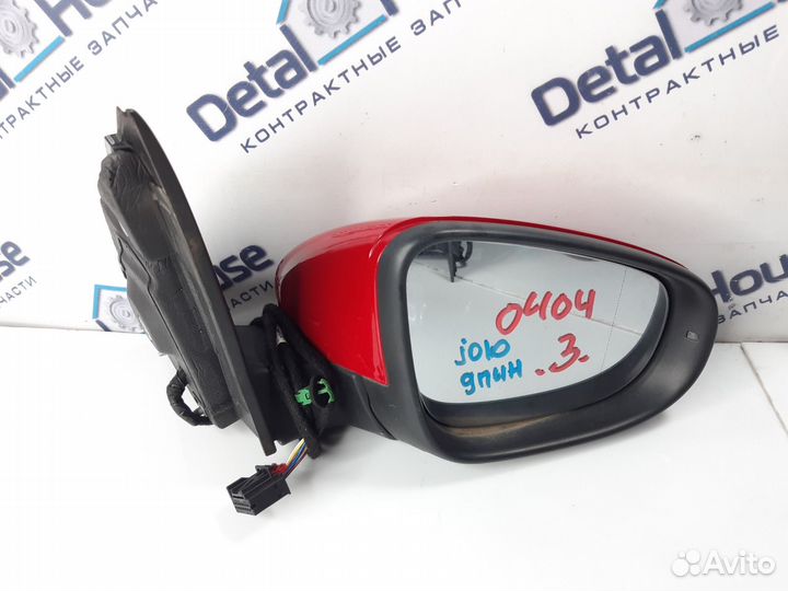 Зеркало правое Volkswagen Golf 6 1.2 TSI cbzb 2010