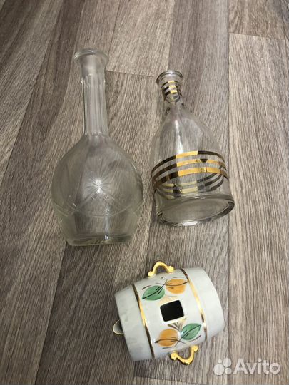 Штофы и графины СССР