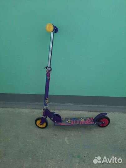 Детский велосипед с ручкой бу