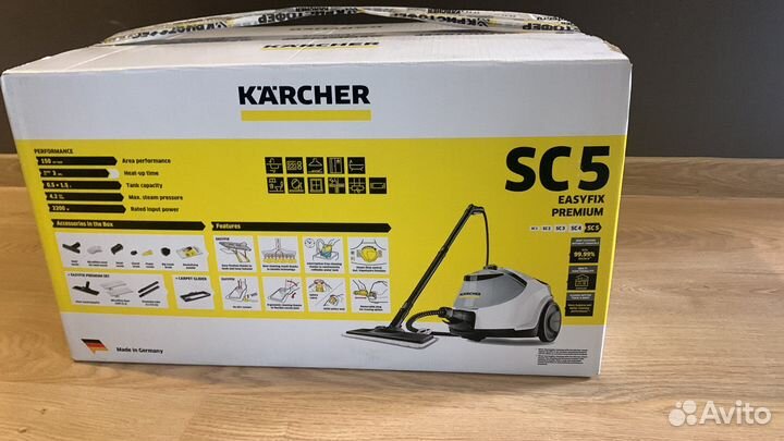Пароочиститель karcher