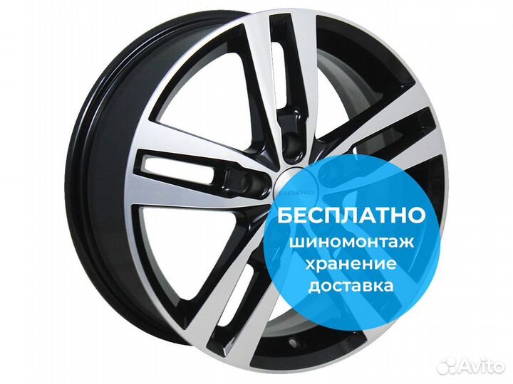 R16 5x114,3 6,5J ET50 D66,1 К&К Rassvet (кс868) Ал