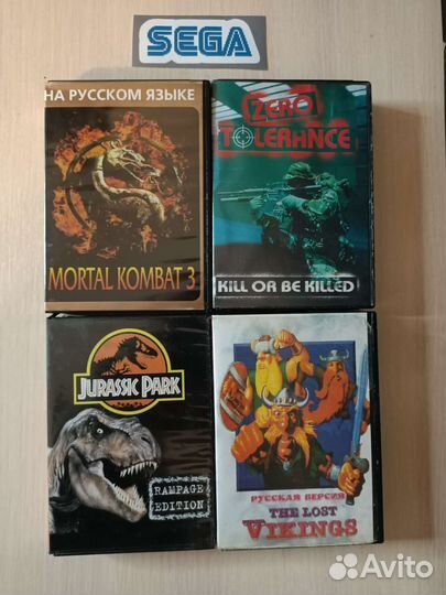 Картриджи на Dendy и Sega