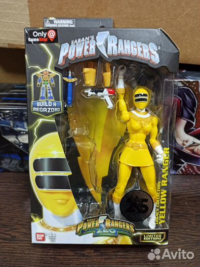 Фигурки Power Rangers Zeo Legacy Pink, Yellow, Meg