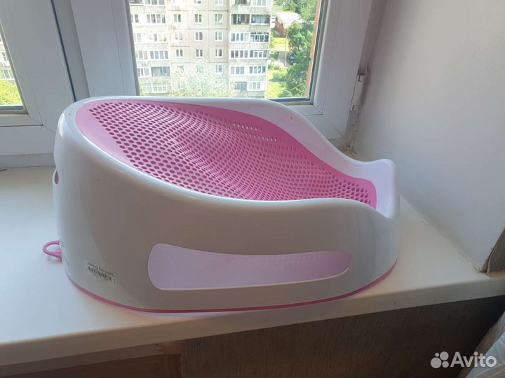 Горка лежак для купания angelcare