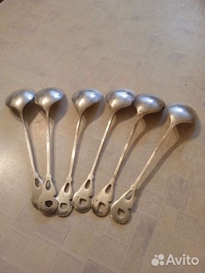 Чайные ложки мельхиор