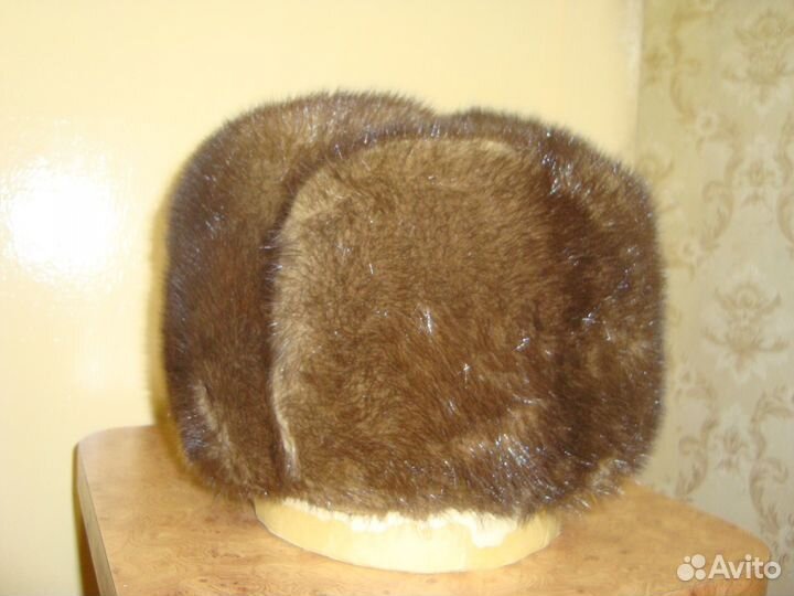 Мужская зимняя шапка формовка