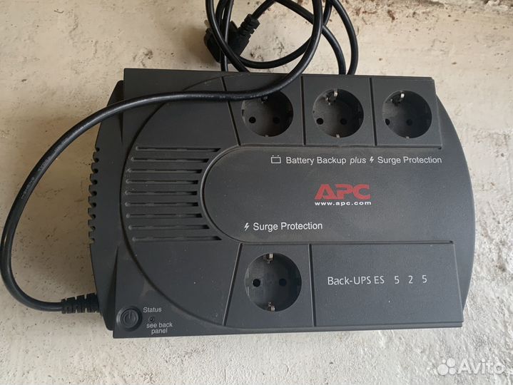 Ибп APC Back-UPS ES 525VA, APC BC500 RS