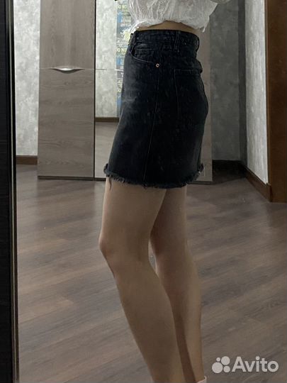 Юбка джинсовая