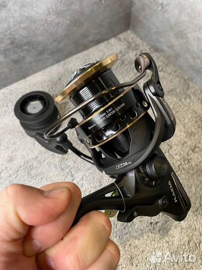 Катушка рыболовная с байтранером kaida alegra 6500