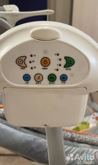 Детские качели шезлонг