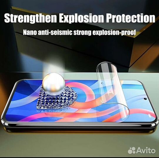 Гидрогелевая защитная пленка для Xiaomi Redmi 10с