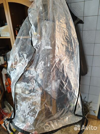 Дождевик на прогулочную коляску