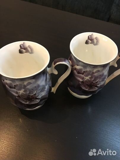 Чашки бокалы Bohemia Чехия винтаж Богемия