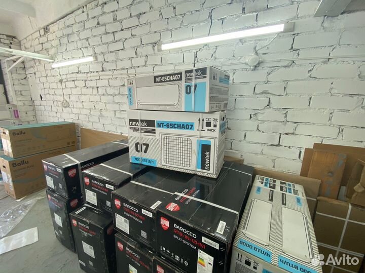 Сплит-система кондиционер с монтажом