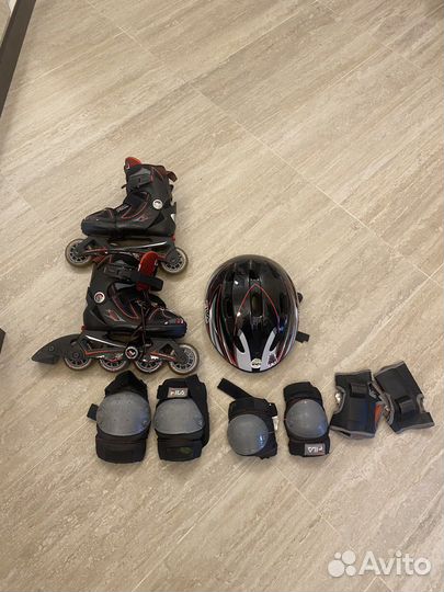 Роликовык коньки детские Fila