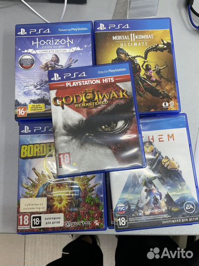 Диски игры для ps4