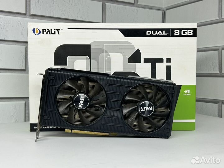 Palit RTX 3060 Ti (Гарантия ситилинк 2025г)