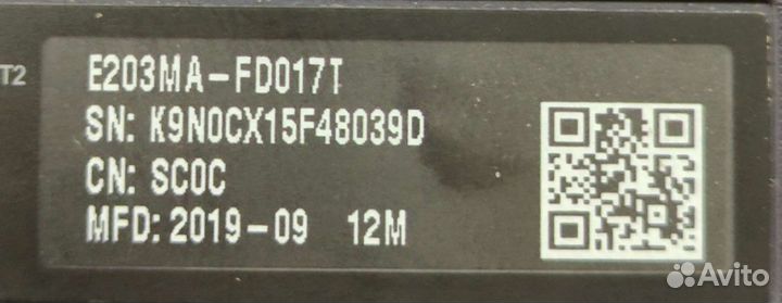 Ноутбук Asus E203MA-FD017T 11.6 N4000