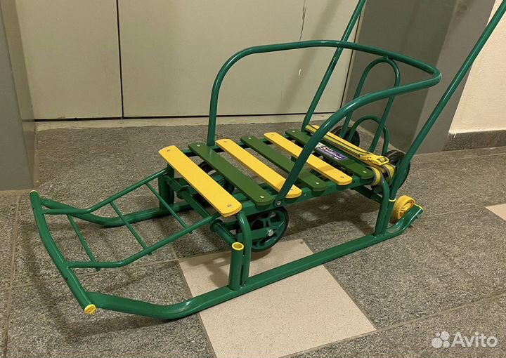 Санки детские с колесами «Тимка 5 универсал»