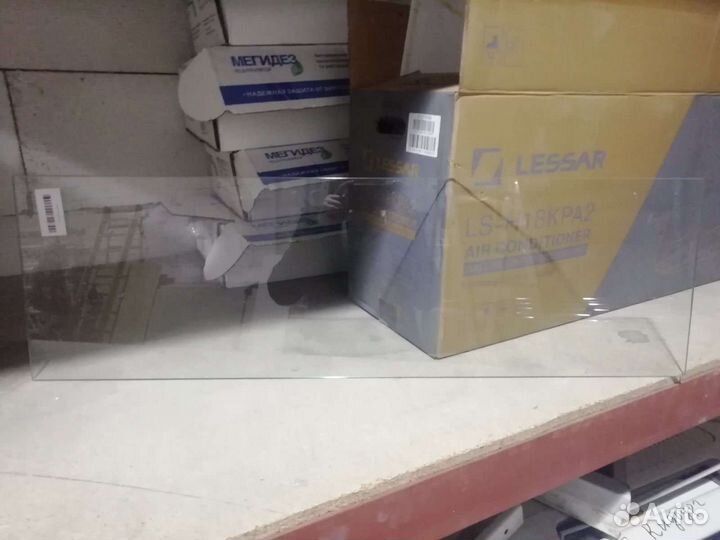 Закаленое стекло 29,5 х 96,5 х 0,5