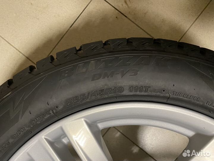 BMW X5 разноширокие колеса r19