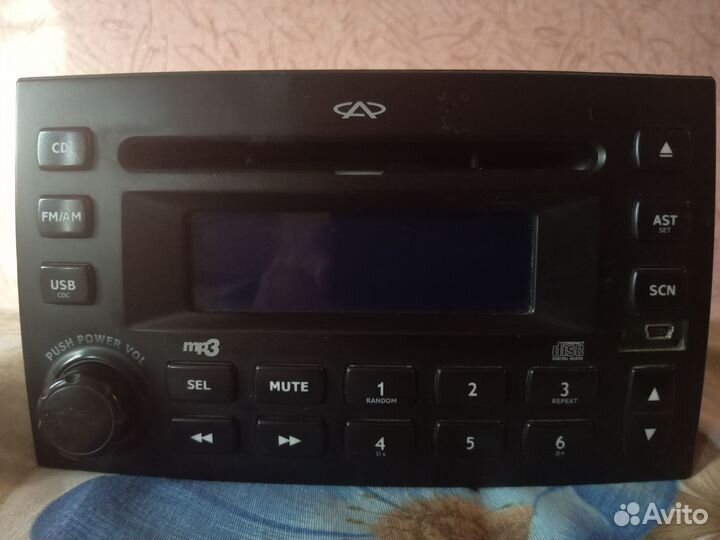 Chery tiggo магнитола с USB