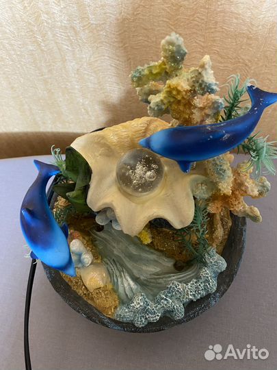 Декоративный фонтанчик - увлажнитель воздуха с под