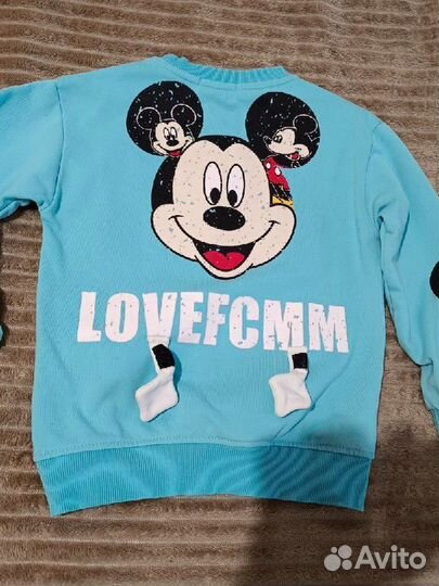 Свитшот для девочки 7-9 лет