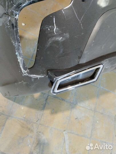 Задний бампер kia rio 4