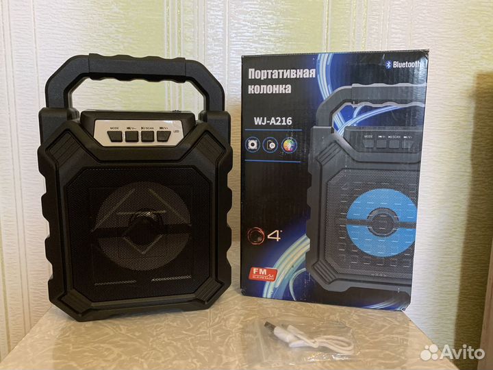 Новая портативная беспроводная колонка bluetooth
