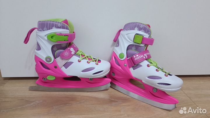 Коньки детские раздвижные 30 33