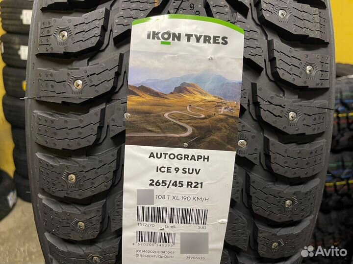 Ikon Tyres Autograph Ice 9 SUV 265/45 R21 108T