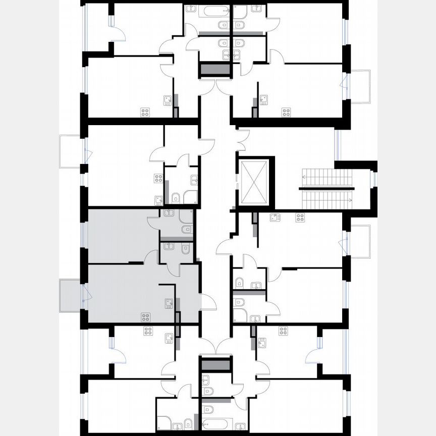 1-к. квартира, 39,4 м², 3/3 эт.