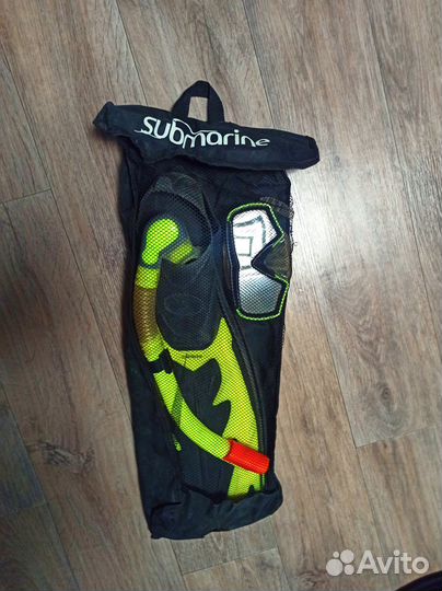 Набор для плавания ласты, очки, трубка