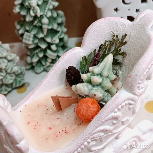 Ароматическая Свеча ручной работы