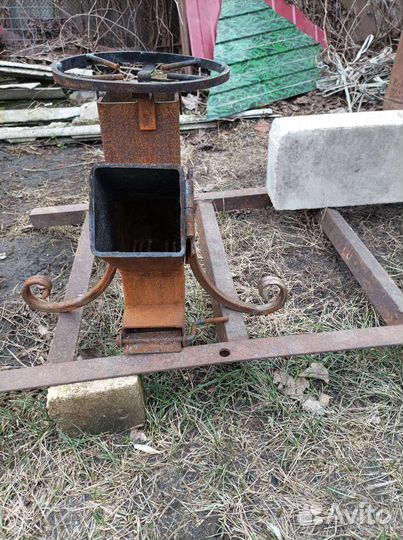 Печка под казан