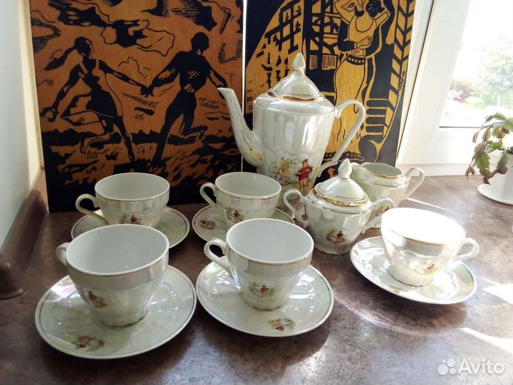 Сервизы, пары чайные СССР, Польша, Югославия