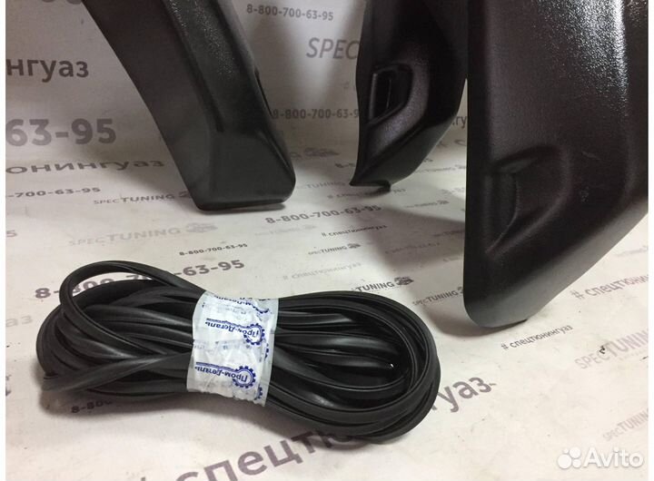 Расширители арок УАЗ Патриот с 2016 г. тиснение