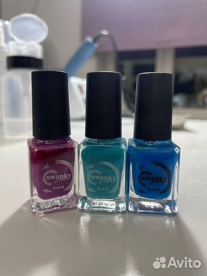 Лаки для стемпинга