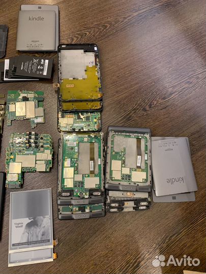 Части электронных книг Kindle