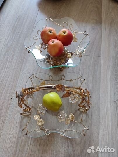 Ваза для фруктов Тарелки