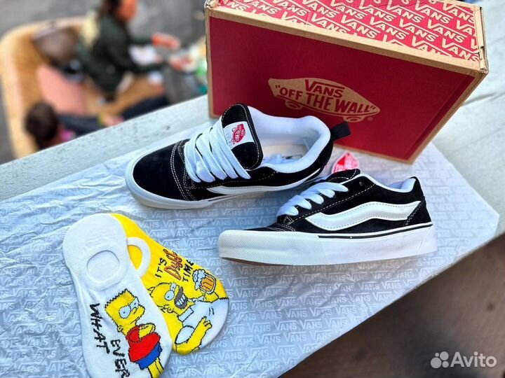 Кроссовки vans knu skool