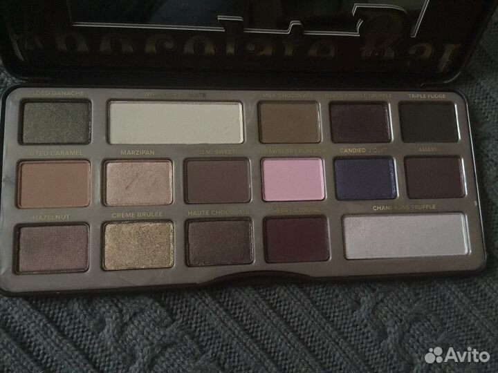 TOO faced палетки теней