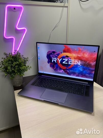 Мощный Honor magicbook PRO на ryzen 5 3550