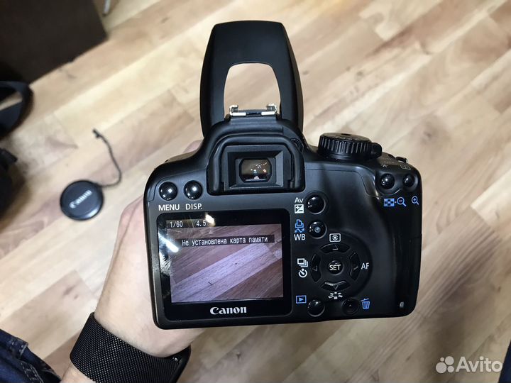 Зеркальный фотоаппарат canon eos 1000d