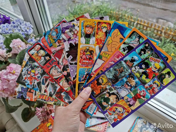 Наклейки Наруто