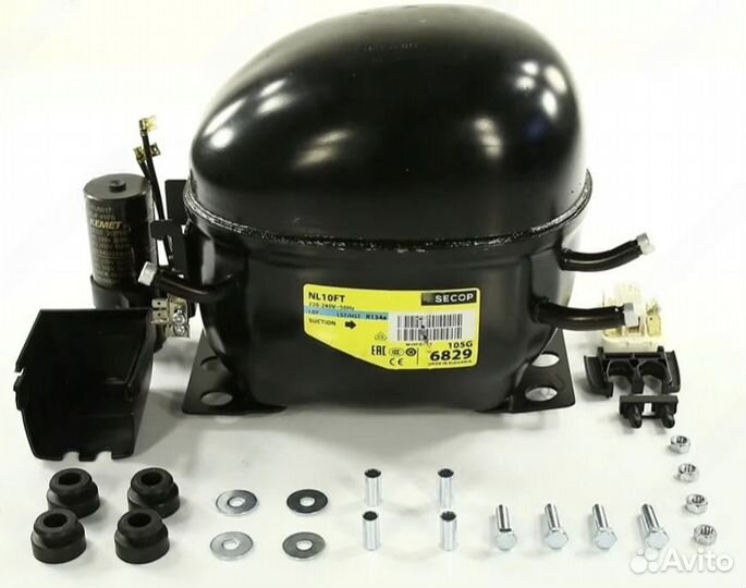 Компрессор Secop NL10FT R-134 284w/23.3C